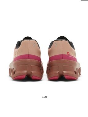 On Running Women's Cloudmonster Running Shoes - Rose Pink and Cork